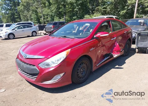 2011 Hyundai Sonata Hybrid из США, поврежденный, VIN KMHEC4A41BA008476